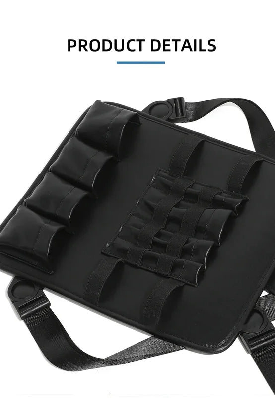 Professional Barber Tool Kit with Shoulder Strap and Chest Bag - Hairdressing Essentials