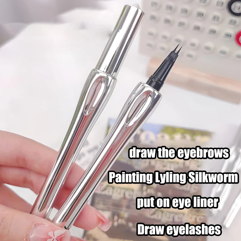 Liquid Eyebrow Pencil Waterproof & Smudge-Proof - Multi-Functional Brow & Eye Makeup