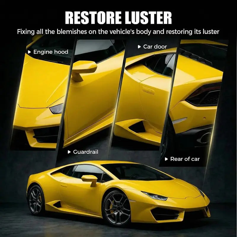 Car Scratch Removal Wax Kit - Deep & Light Scratch Repair with Sponge
