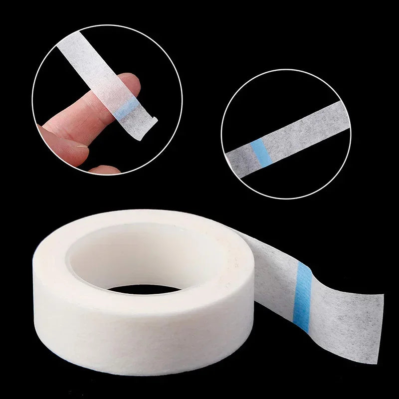 Breathable Eyelash Tape Adhesive for Extensions - 5 Rolls