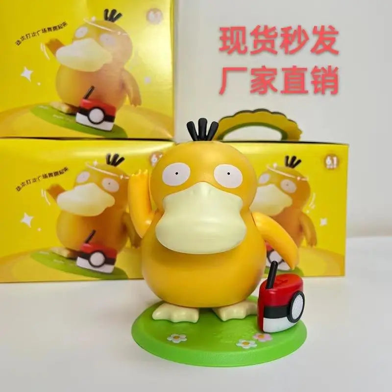 Dancing Singing Psyduck Action Figure Toy with Pikachu for Kids — Pokemon Collectible Model