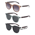 Men's Vintage Square Sunglasses - Classic UV Protective Eyewear for Driving & Casual Wear