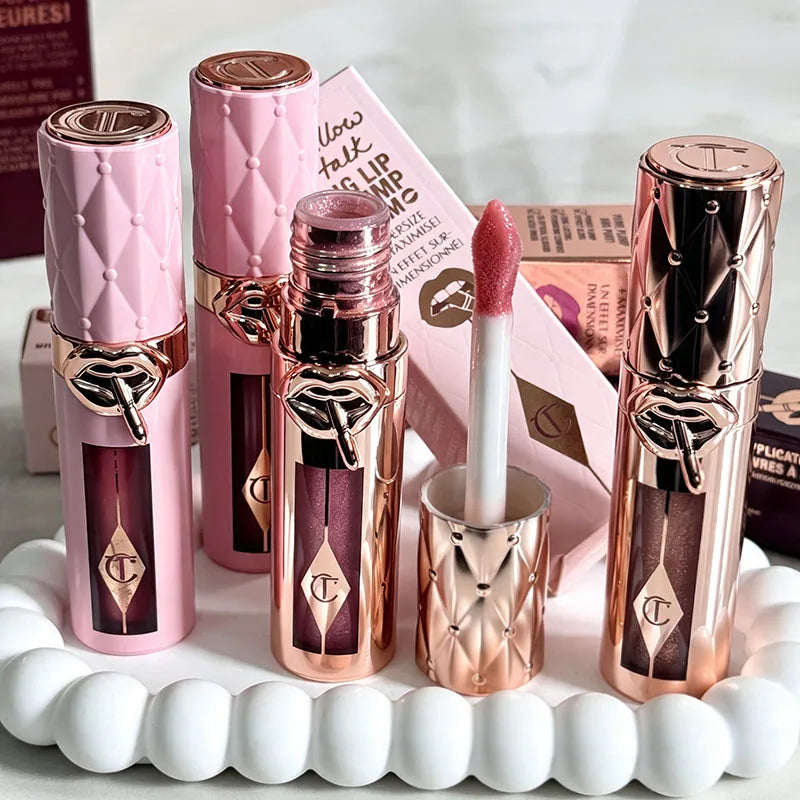 Moisturizing Lip Gloss & Lip Balm Set - Plumping, Lightening, Variety Colors