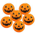 Halloween Hanging Paper Lanterns Set - Indoor Outdoor Garden Decorations