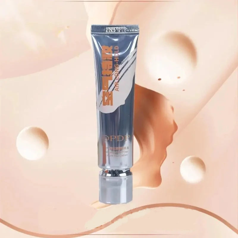 Foundation and Powder Set with Primer and Concealer for All Skin Types - Makeup Kit