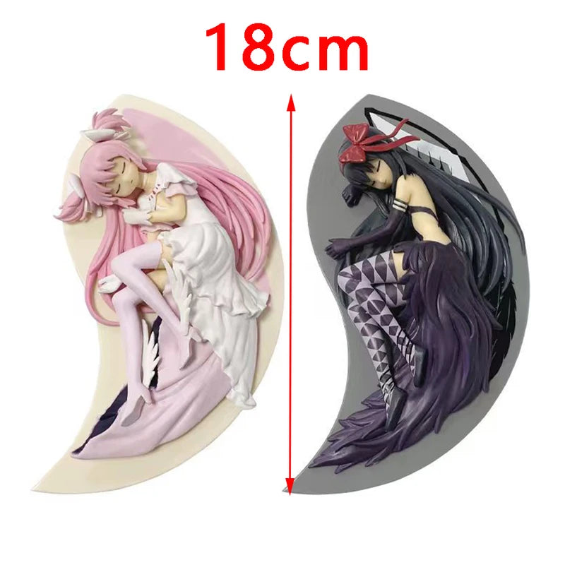 Anime Puella Magi Madoka Magica 18cm Akemi Homura Action Figure PVC Model