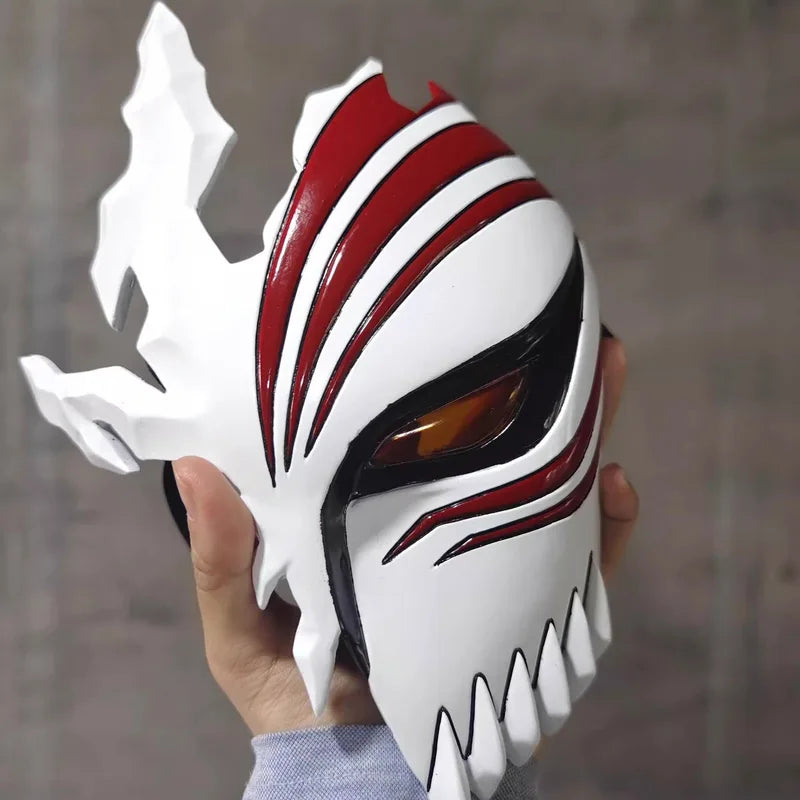 Anime Bleach Cosplay Mask Hollowfication Prop for Halloween & Carnival