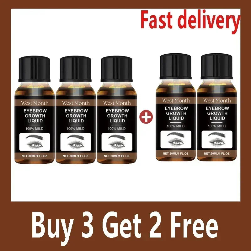 Eyebrow & Eyelash Growth Serum - Hair Loss Prevention & Fuller, Thicker Lengthening 30ml