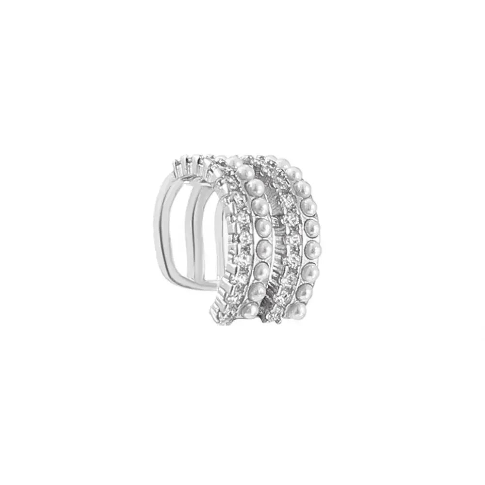Clip Earrings with Rhinestones Ear Cuff Cartilage Jewelry Women Fashion