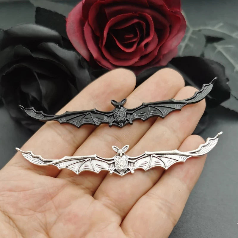 5 Pieces Gothic Vampire Bat Pendant Halloween Craft Accessories