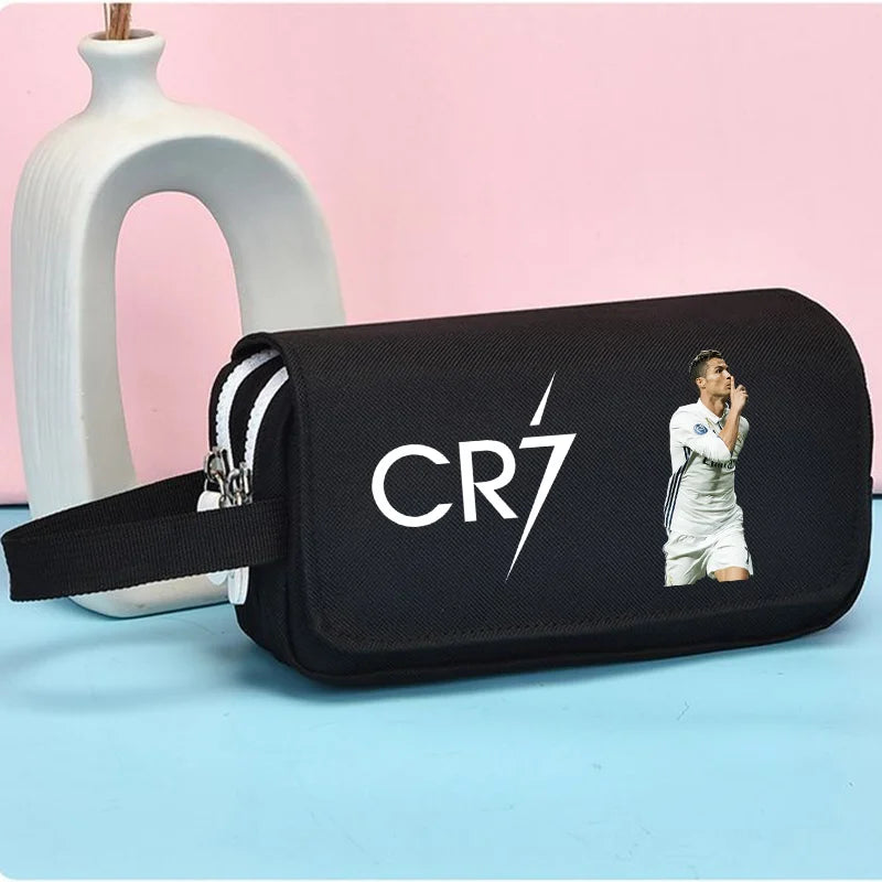 Large Capacity Football Pen Case for Students & Office - Multi Purpose Organizer