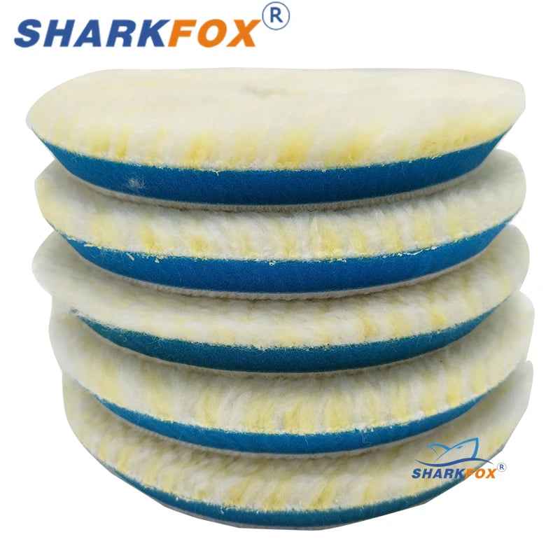 5-Inch Car Polishing Pad Kit Waxing Sponge Wool Wheel Auto Paint Care Buffer