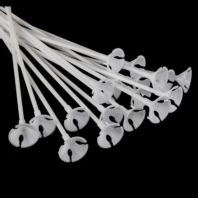 100pcs Latex Balloon Pole Accessories for Birthday & Wedding Decorations