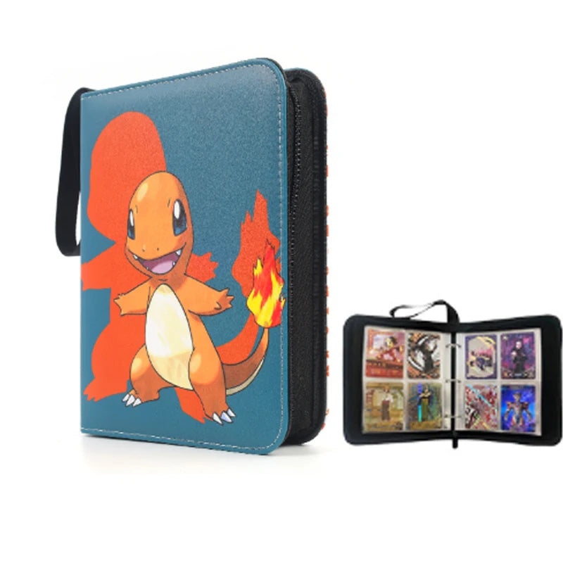 400PCS Toy Collection Photo Album Binder with Zipper and Card Holder