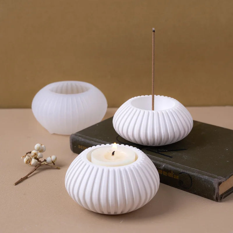DIY Silicone Molds Set for Candle Making & Home Decor - Christmas Halloween