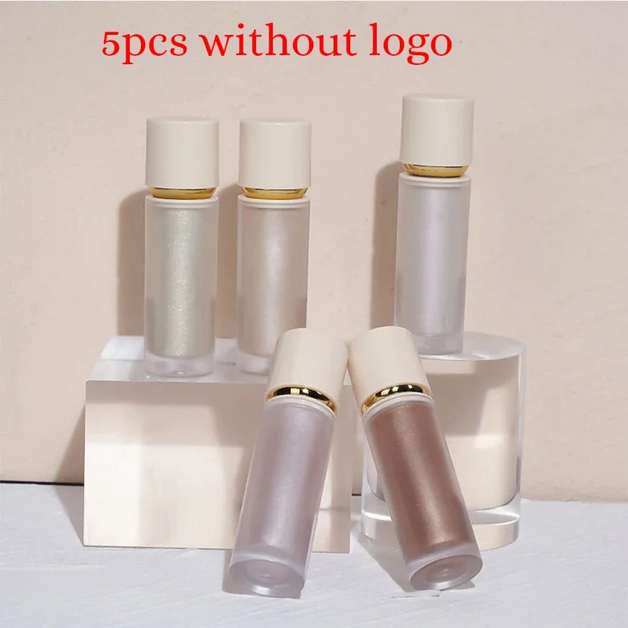 5ml Liquid Highlighter Makeup - Waterproof, Long-Lasting Face Shine & Glow