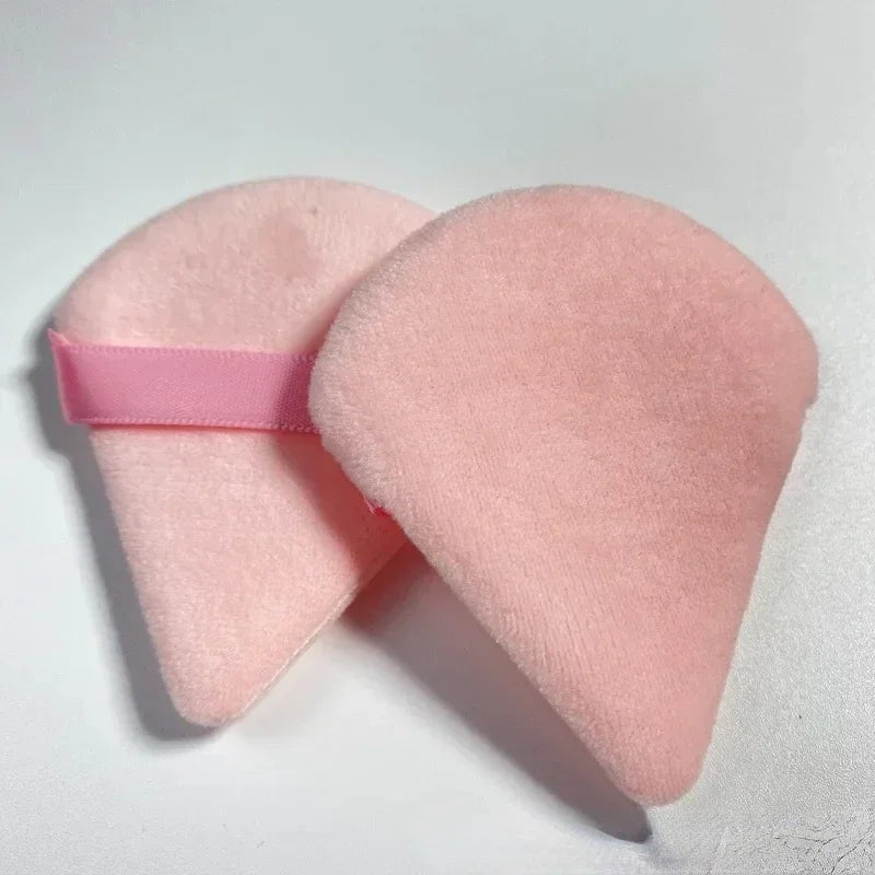 Velvet Makeup Sponge Set - Triangle Shape Foundation Powder Blenders Wet Dry Washable