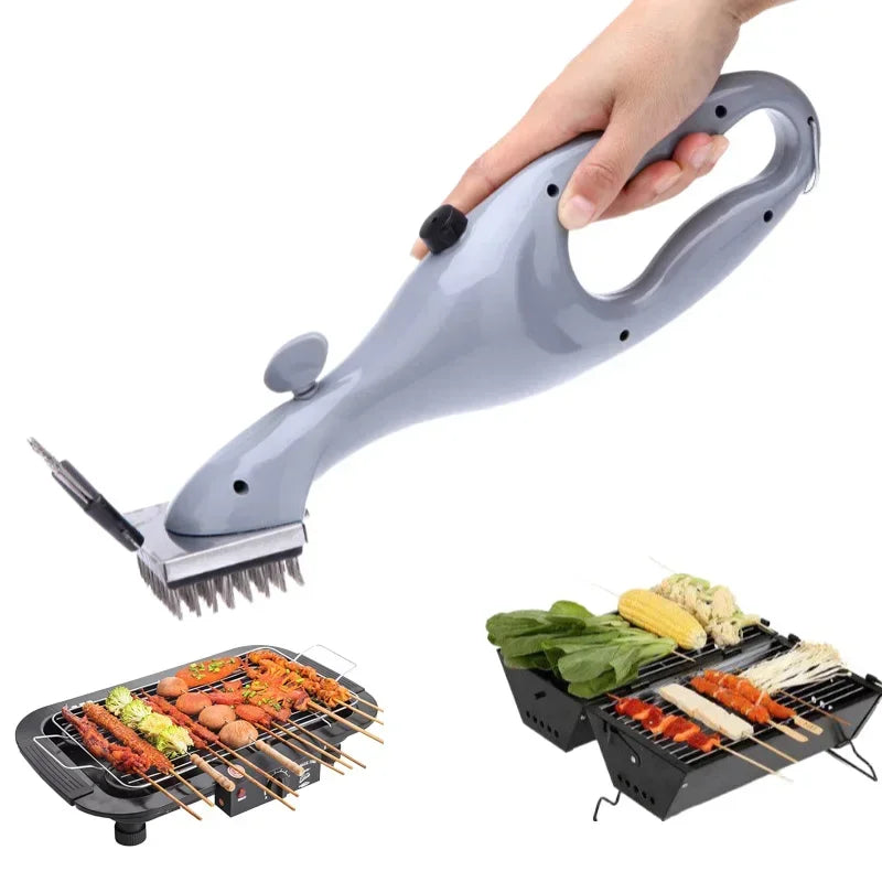 Steam Cleaning Grill Brush for Charcoal Gas & Ceramic Grills - Outdoor BBQ Tool