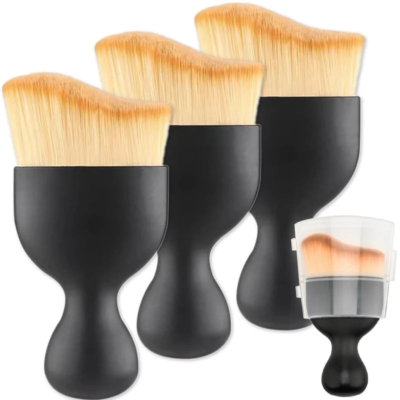 Car Interior Cleaning Brush Soft Fur Dust and Crevice Detailing Tool