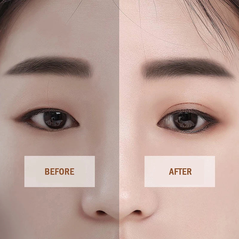 Water-Activated Double Eyelid Tape Set - Invisible, Glue-Free, Long-Lasting, 360 Pieces
