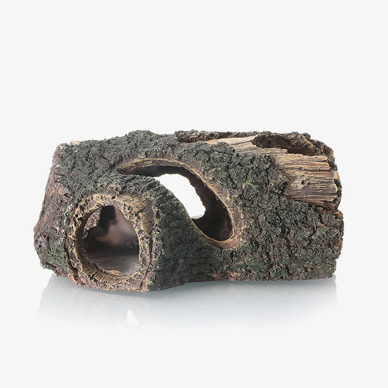 Resin Fish Tank Decoration Landscape Wood Barrel Tree Debris for Aquarium
