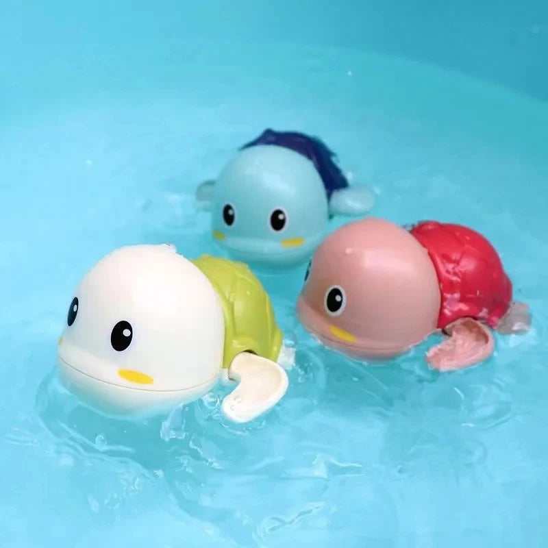 Baby Bath Toys for Children - Cute Frogs Swimming & Clockwork Bath Toys
