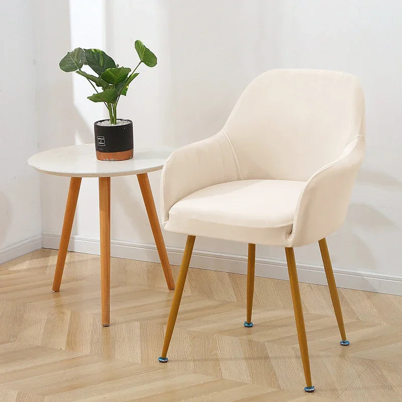 Water-Resistant Elastic Dining Chair Cover for Kitchen, Wedding & Hotel Use