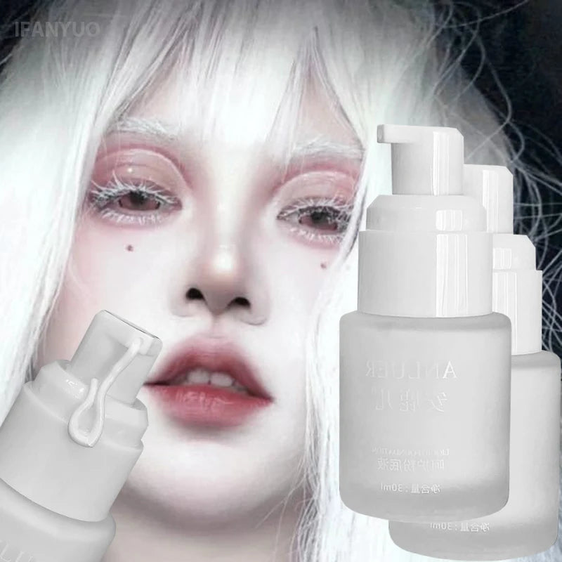 30ml Waterproof Full Coverage Liquid Foundation - Long Lasting, Matte, Brightening & Hydrating Makeup Base