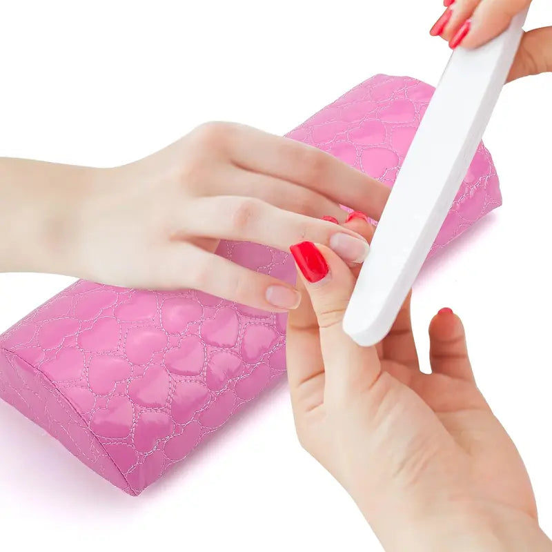 Adjustable Washable Nail Art Hand Cushion Pillow for Salon & Home Use
