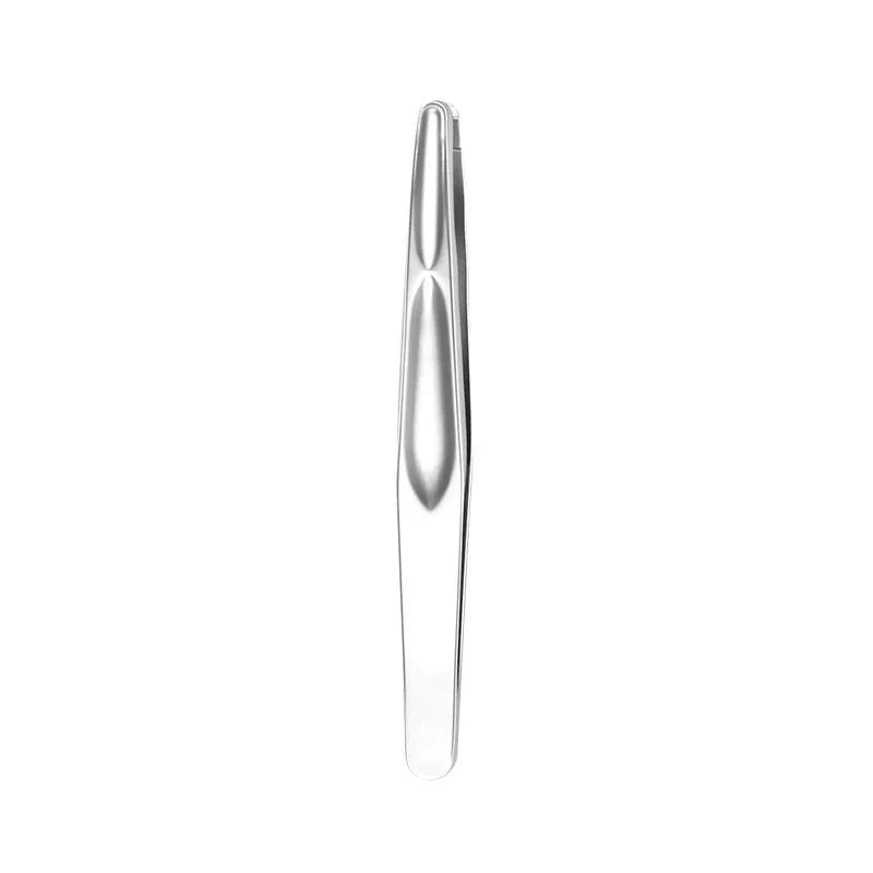 Precision Round Head Tweezers for Eyebrow Facial Hair Removal - Multiple Colors