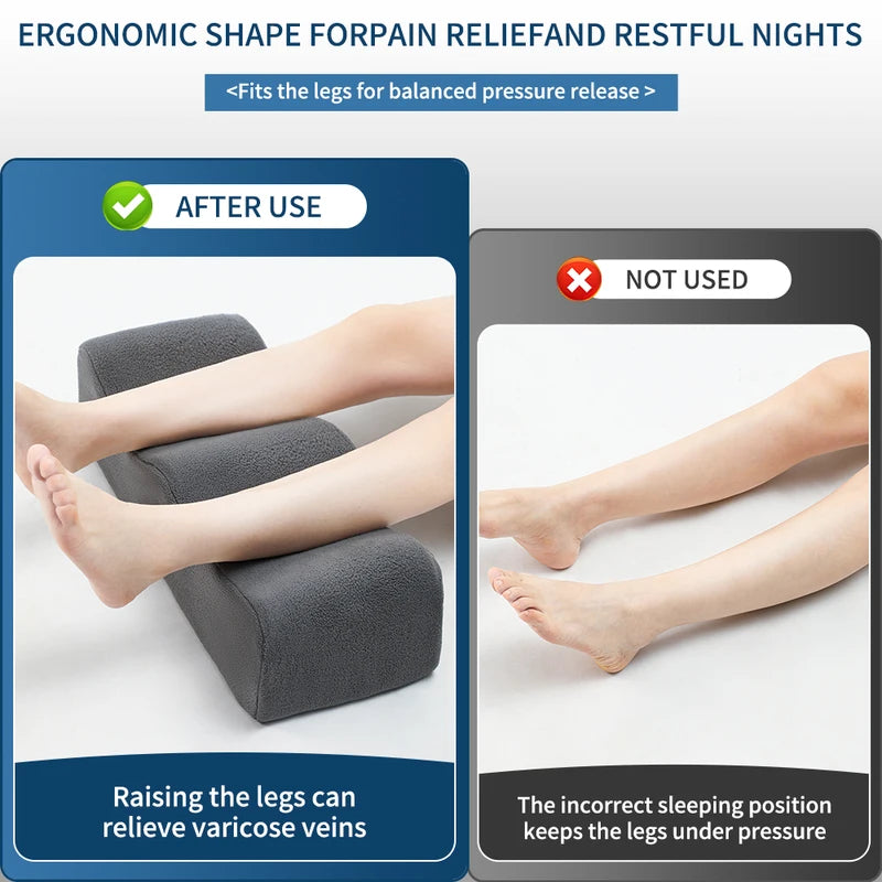 Leg Pillows for Pain Relief, Leg Cushion for Sleeping & Lounge, Anti-Slip Bed Support