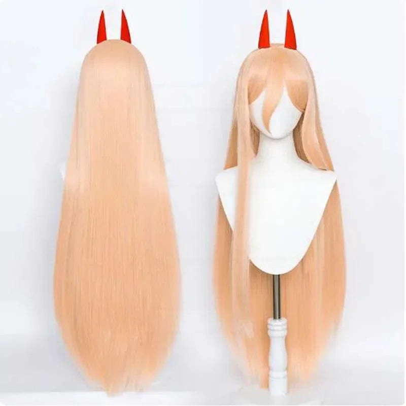 Anime Cosplay Wigs for Chainsaw Man Characters - Heat Resistant Synthetic Hair