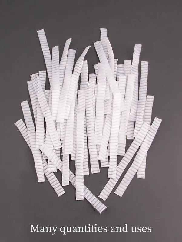 50PCS Makeup Brush Protective Mesh Set - Flower Rose Gauze Cover