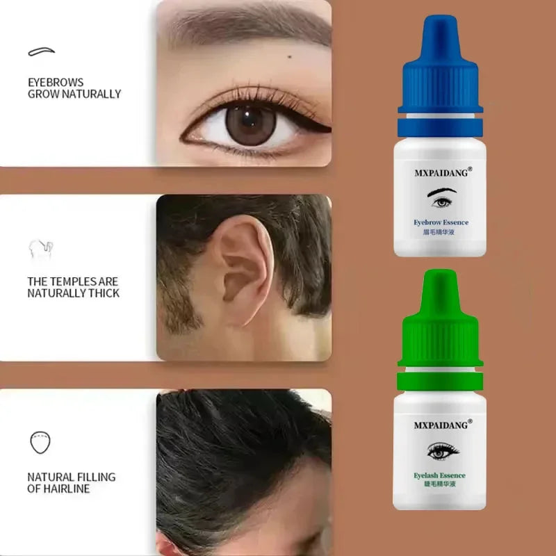 Eyebrow & Eyelash Growth Serum - Thicker Fuller Lengthening Hair Treatment