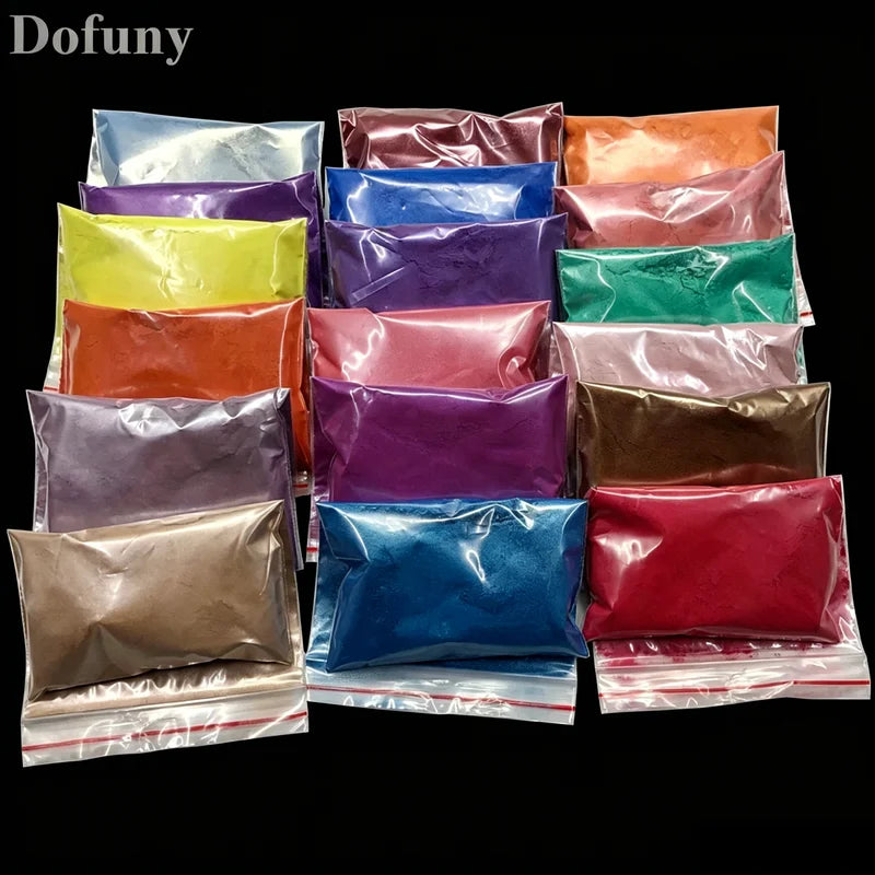 Natural Mineral Mica Powder for DIY Soap Candle Resin Makeup Eyeshadow 120 Colors