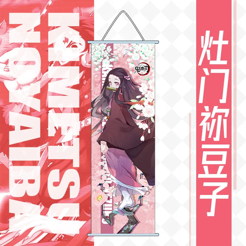 Demon Slayer Wall Poster Wallpaper Scroll Anime Wall Art for Collectors