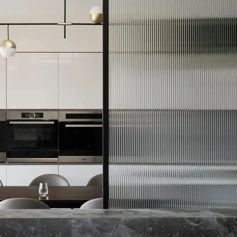 Decorative Frosted Window Film for Bathroom Privacy - Anti-Peep Glass Covering