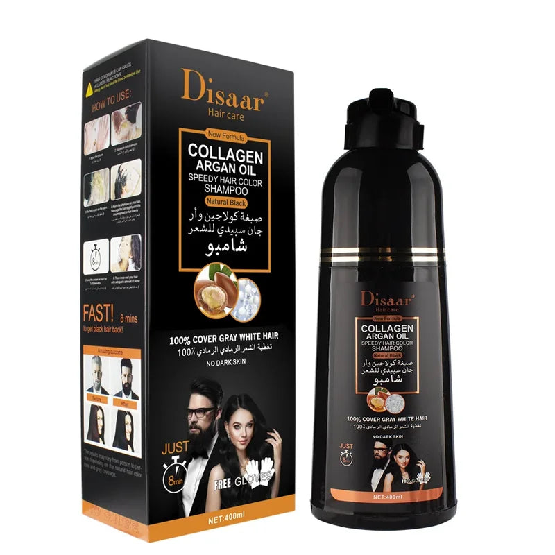 Disaar 400ML Hair Repair Shampoo with Argan Oil for Damaged & Rough Hair