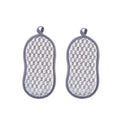 Double Sided Kitchen Cleaning Sponge Set - Eco-Friendly Dish Scrubber & Scouring Pad