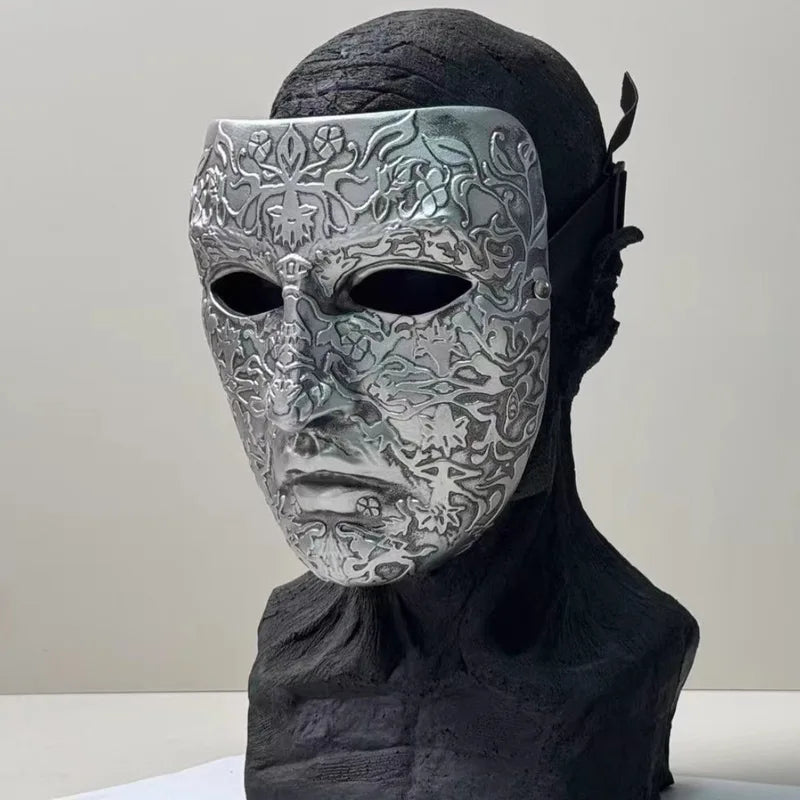 Handcrafted Resin Mask for Costume Parties Masquerades Halloween Decor Collectible