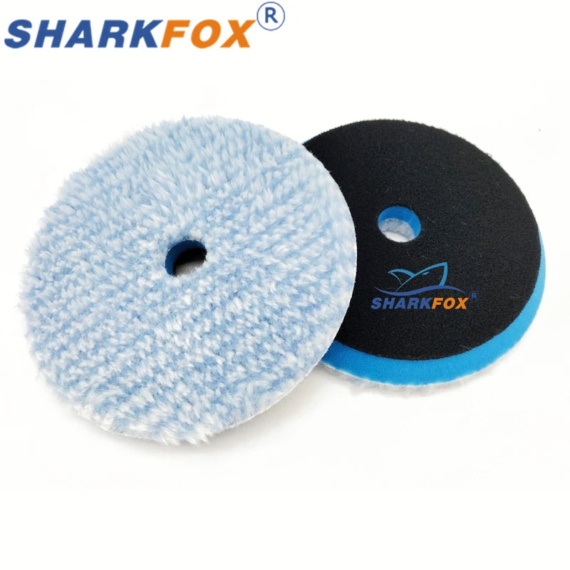 Microfiber Polishing & Wax Removal Pads Set - 6 Inch Detailing Applicator