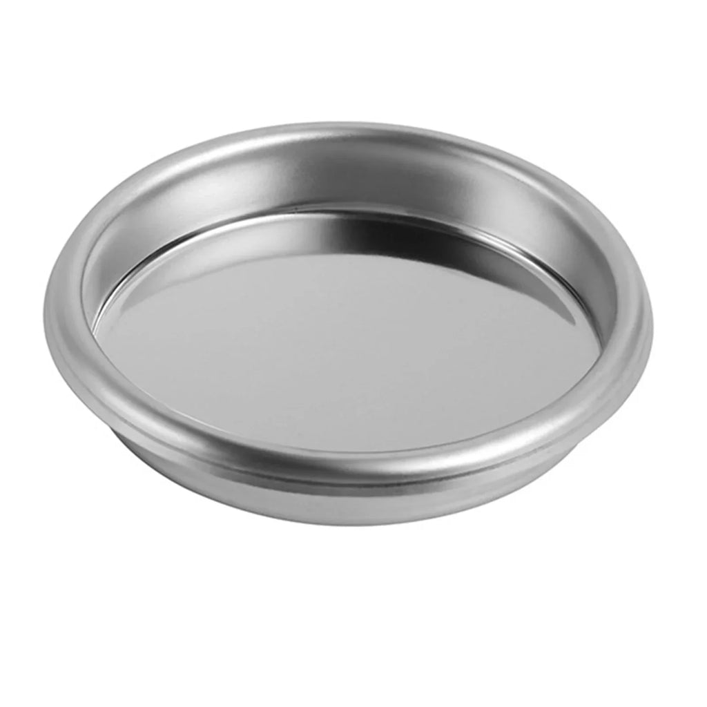 Coffee Blind Filter Basket 51/58mm Stainless Steel Non-Pressurized for Semi-Automatic Espresso Machines