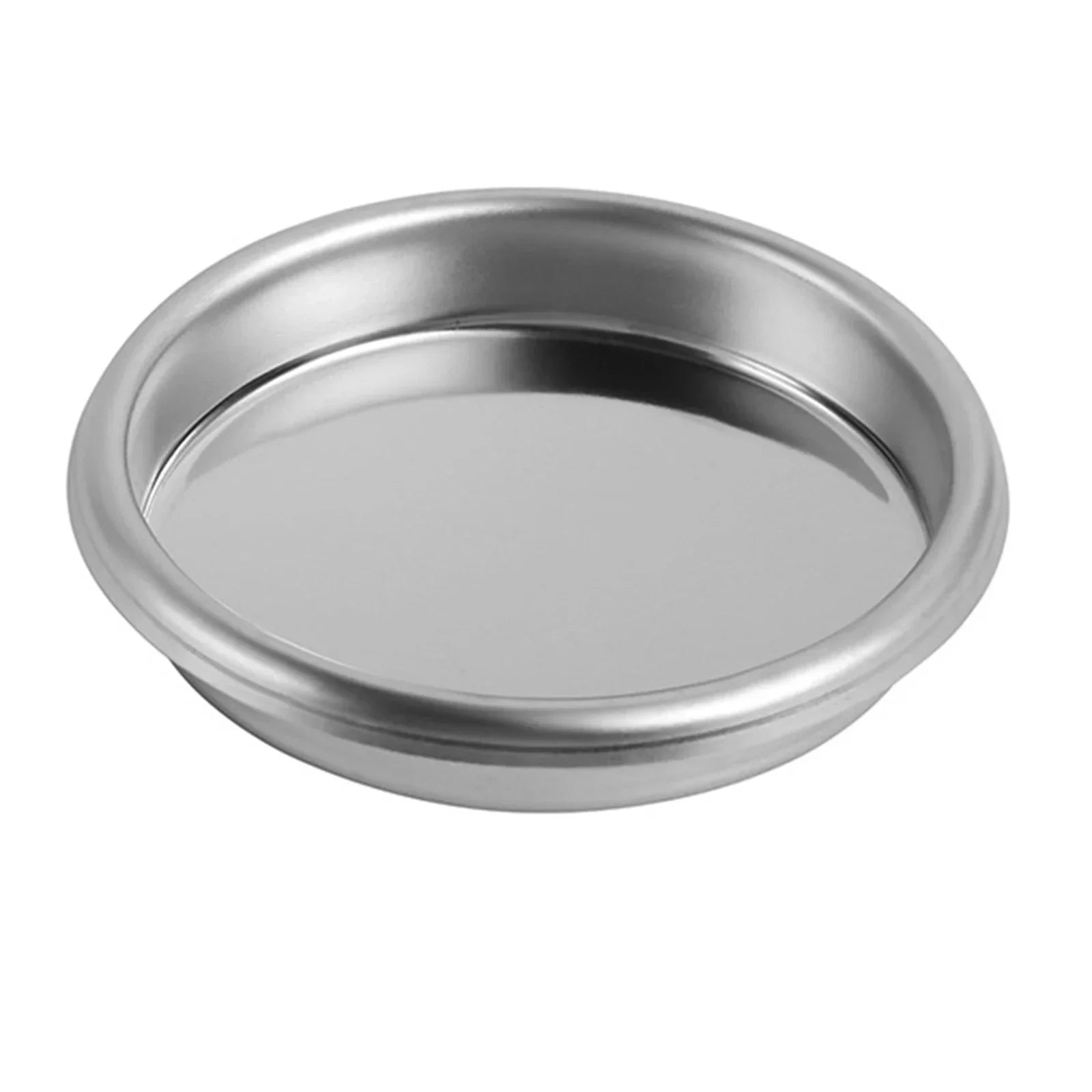 Coffee Blind Filter Basket 51/58mm Stainless Steel Non-Pressurized for Semi-Automatic Espresso Machines