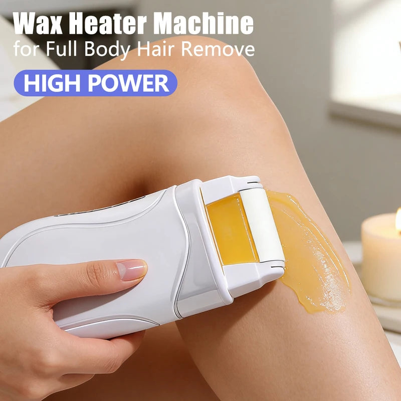 Electric Waxing Warmer for Hair Removal Portable Salon & Home Use