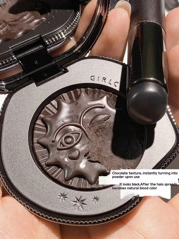 Cream Blusher Powder with Multi-Use Highlight and Natural Finish – Girlcult Emotional Series