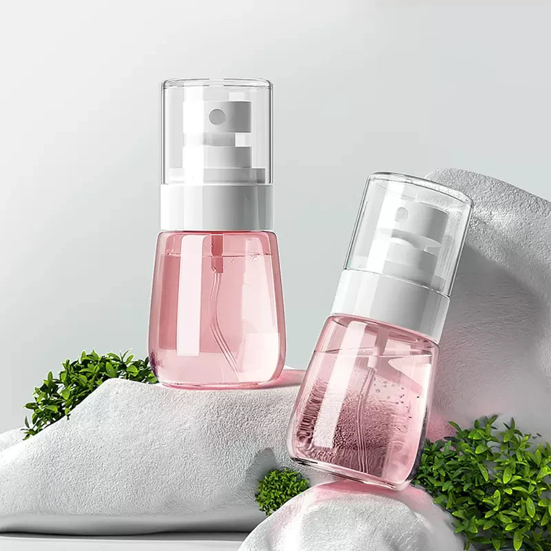 Refillable Travel Spray Bottle 30ml with Fine Mist Nozzle for Hair Face Water