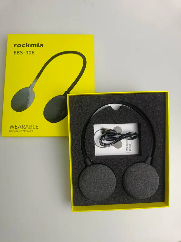 Wireless Neck Speaker with Bluetooth 5.0, TF Card, Waterproof, Portable for Outdoor & Home Use