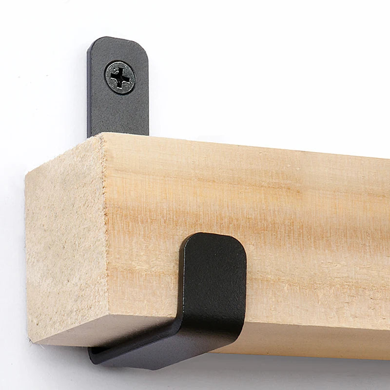 Wall Mounted Coat Rack Hooks with Screws - Heavy Duty Metal Organizer for Kitchen Bathroom Entry