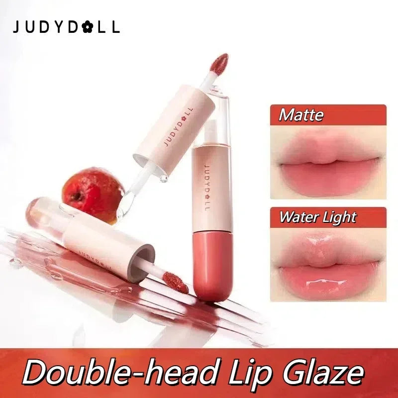 Long-Lasting Liquid Lipstick with Mirror Water Light Lip Gloss - Various Colors