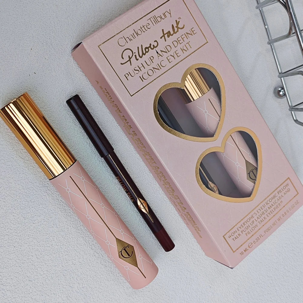 Multi-Color Lip & Eye Makeup Palette with Lip Liner, Gloss, and Setting Powder